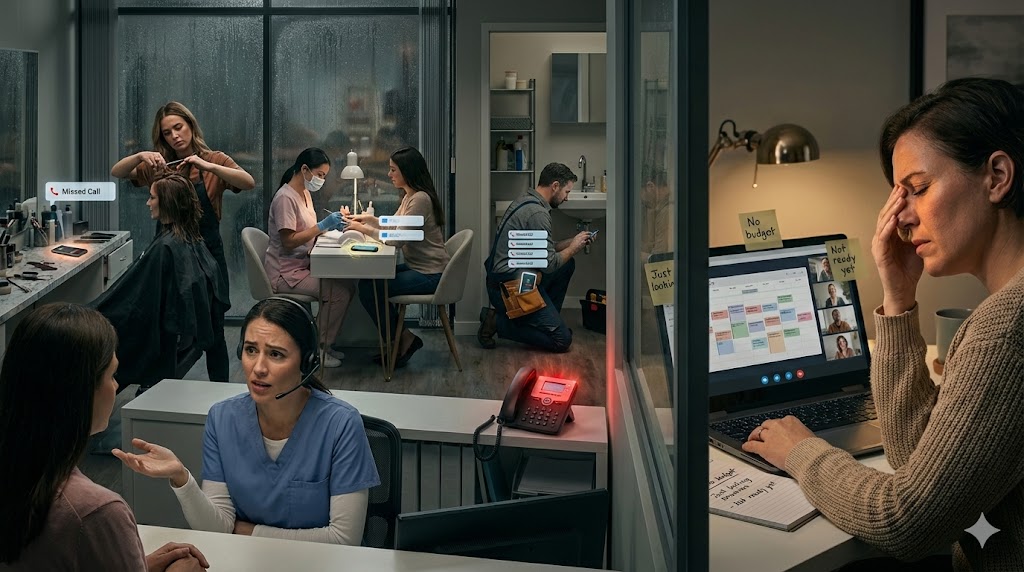 Unternehmer bei der Arbeit