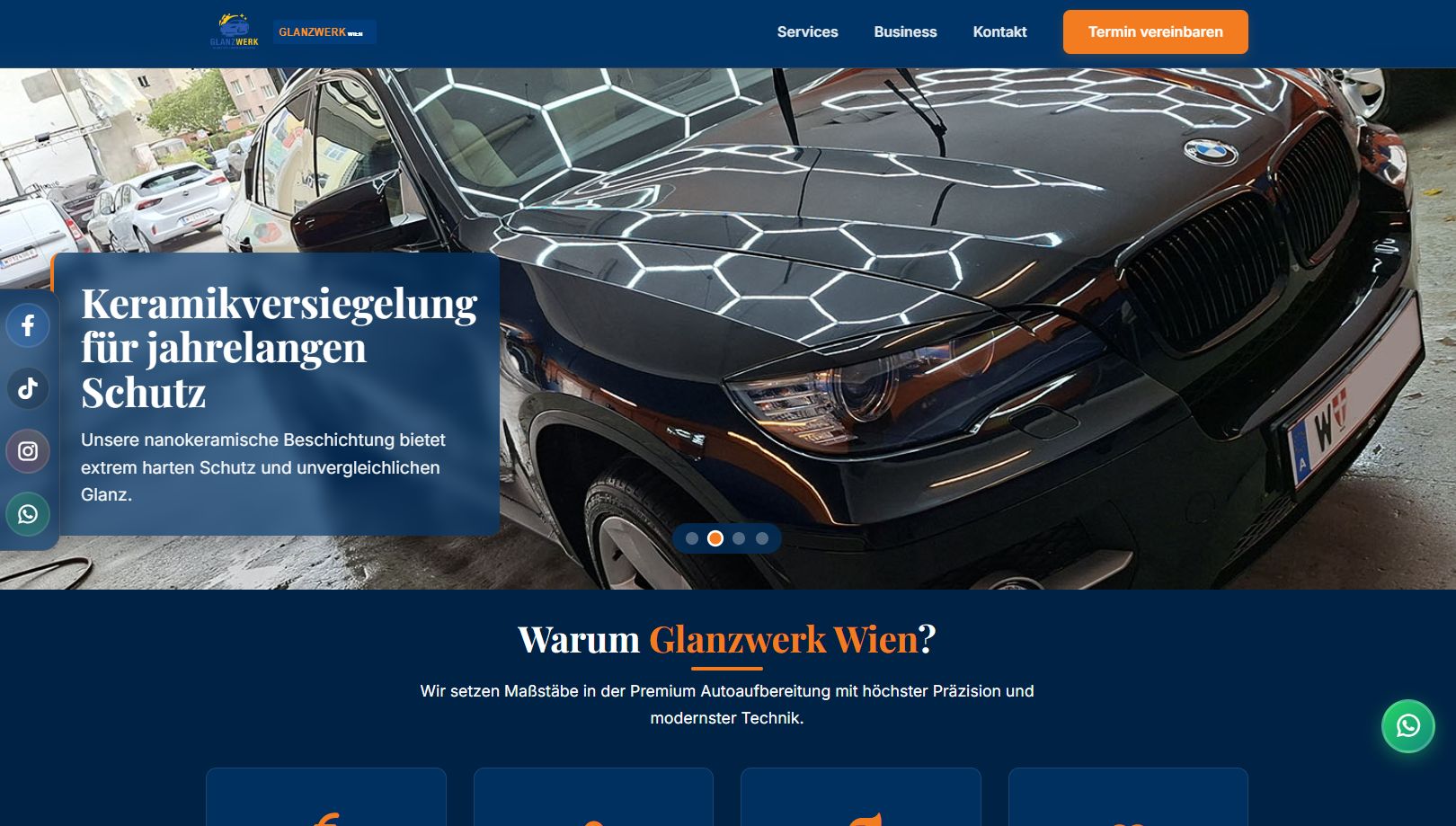 Glanzwerk Wien Handwäsche