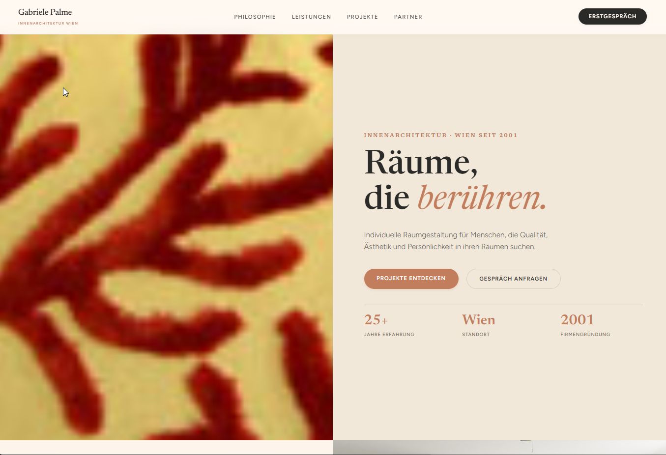 Restaurant Café Webseite